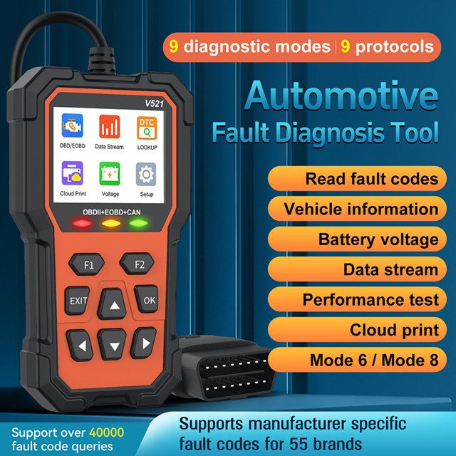 bluetooth obd2 scanner diagnostic tool - vehicle code reader for car