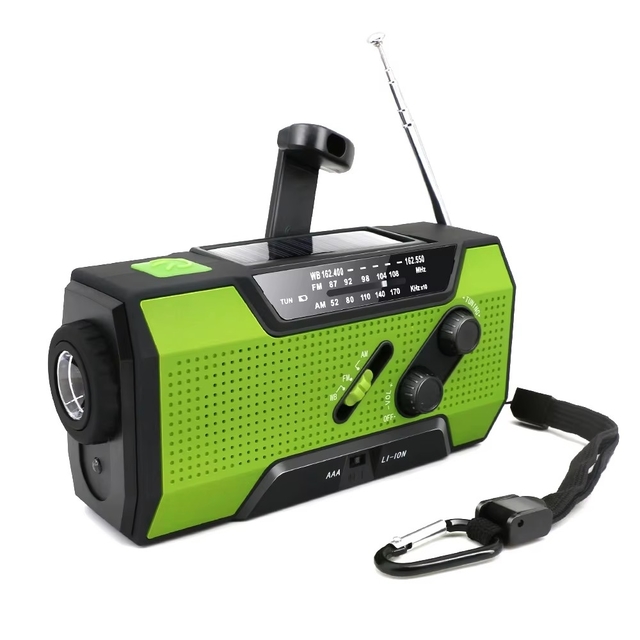 battery operated emergency radio