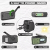 solar crank emergency radio