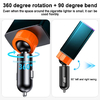 retractable micro usb car charger,retractable usb car charger